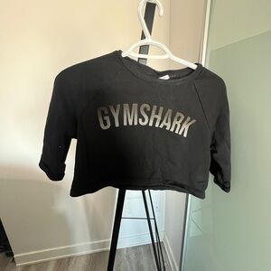 Gymshark Black Crop Top